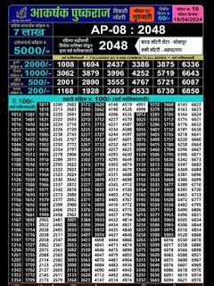 Akarshak Pushkraj Lottery Results 30.5.24 Live Draw.